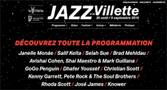 Desktop Screenshot of jazzalavillette.com